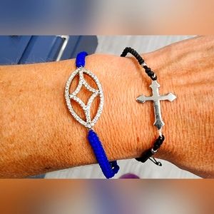 Alex Perry by Magnolia 925 bracelet, 925 cross bracelet